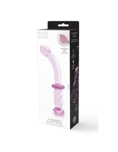 GLAZE GLASS ROSEBUD G-SPOT DILDO
