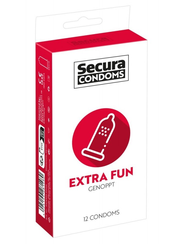 Secura Extra Fun 12pcs Box