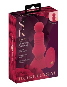 SECRET KISSES REMOTE VIBRATING FLORET BU