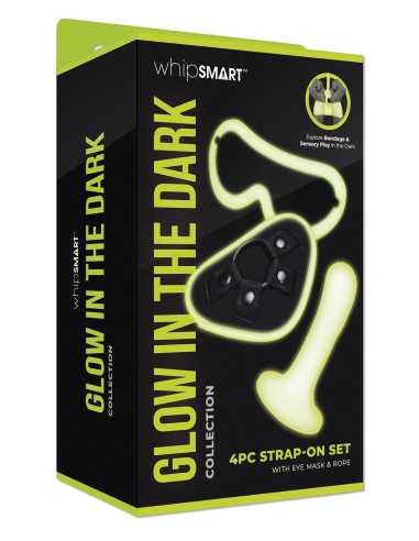 WHIPSMART 4 PCS GLOW IN THE DARK STRAP-O