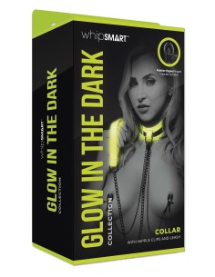 WHIPSMART GLOW IN THE DARK COLLAR WITH N