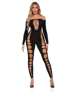 BOUJEE GANG BODYSTOCKING BLACK