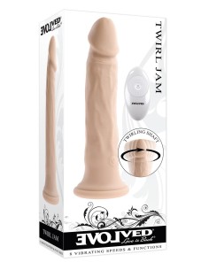 EVOLVED TWIRL JAM 9.25 INCH LIGHT FLESH