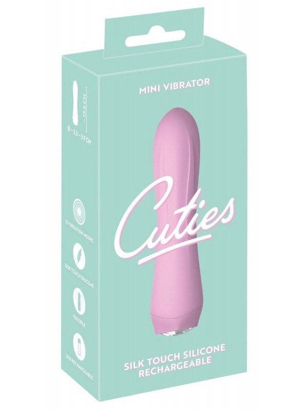 Cuties Mini Vibrator Rose 4.Ge