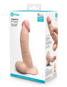 b-Vibe Slipskin 9" Curved Crea