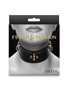 FETISH & FASHION LILITH COLLAR BLACK