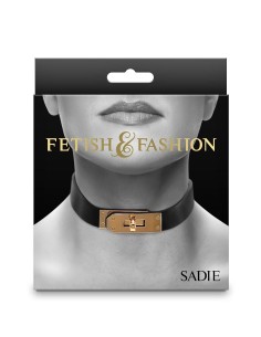FETISH & FASHION SADIE COLLAR BLACK