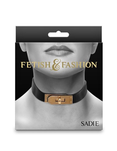 FETISH & FASHION SADIE COLLAR BLACK