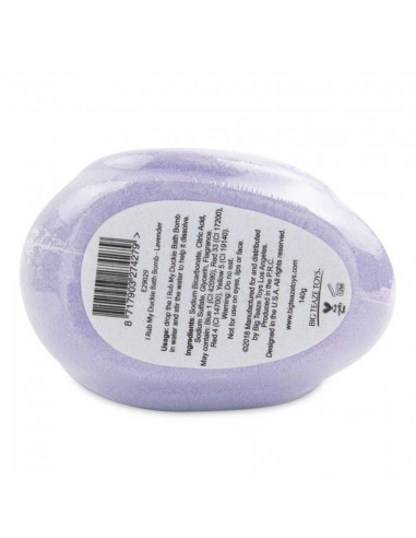 I RUB MY DUCKIE -BATH BOMB- LAVANDE acquista online su Porky's Store