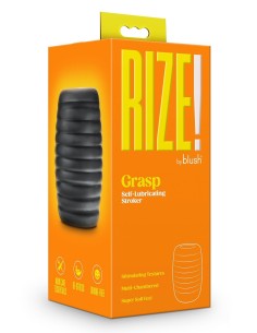 RIZE GRASP SELF-LUBRICATING STROKER BLAC