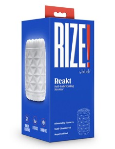 RIZE REAKT SELF-LUBRICATING STROKER WHIT