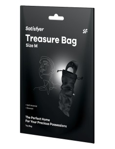 SATISFYER TREASURE BAG M BLACK