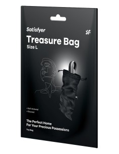 SATISFYER TREASURE BAG L BLACK