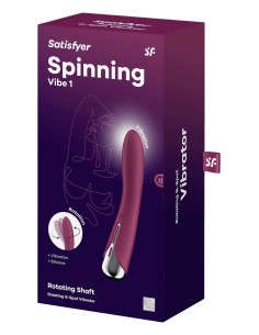 SATISFYER SPINNING VIBE 1 RED