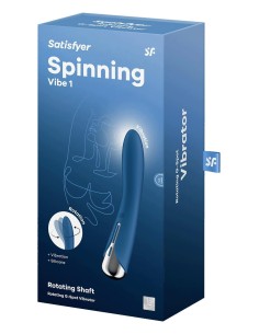 SATISFYER SPINNING VIBE 1 BLUE
