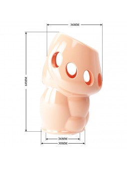 Pretty Love Penis Sleeve Oscar Flesh
