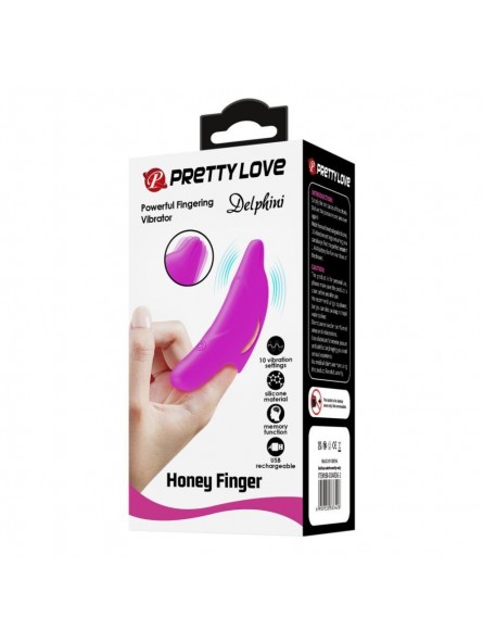 Pretty Love Delphini Honey Finger Purple Pretty Love Delphini Honey Finger Purple