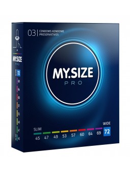 MY.SIZE PRO 72mm 3pcs