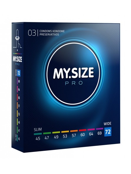 MY.SIZE PRO 72mm 3pcs