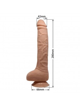 Beautiful Dick 11 " Vibrating Dildo
