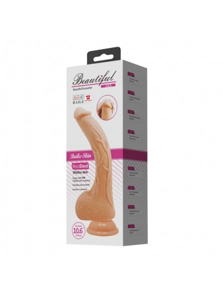 Beautiful Jack 10,6 " Vibrating Dildo Beautiful Jack 10,6 " Vibrating Dildo