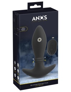 Anos RC Moving Rings Butt Plug