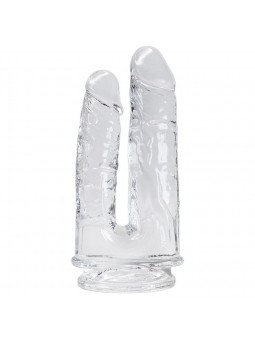 Imperium Jelly Dildo Doppio -Transparent