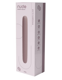 NUDE AILEE DOUBLE VIBRATOR - TRAVELSIZE