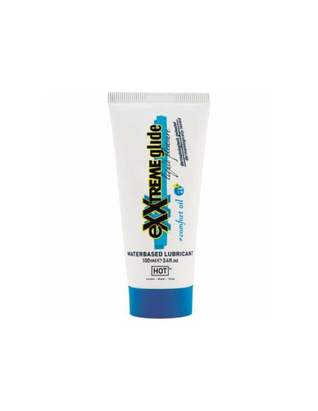 HOT EXXTREME GLIDE 100 ML+COMFORT OIL A+ acquista online su Porky's Store