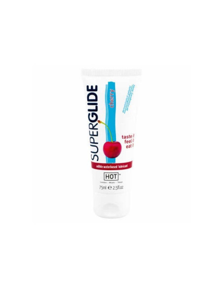 HOT SUPERGLIDE EDIBLE LUBRICANT- CHERRY acquista online su Porky's Store