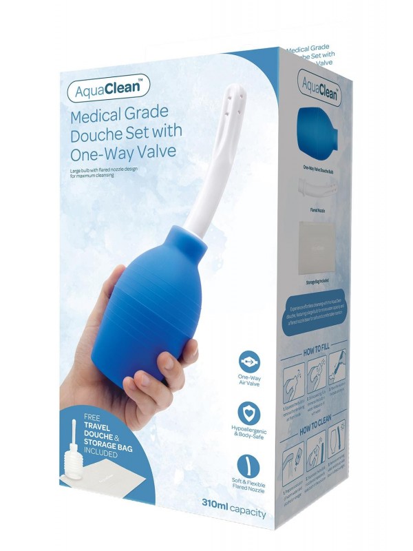 AQUACLEAN MEDICAL GRADE DOUCHE WITH ONE