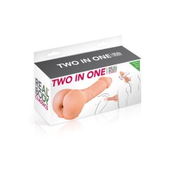 REAL BODY TWO IN ONE - Masturbatore acquista online su Porky's Store 2