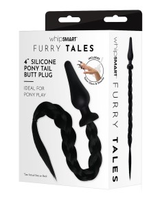 WHIPSMART 4.5 INCH SILICONE PLUG WITH BL