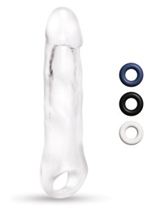 SIZE UP CLEAR VIEW PENIS EXTENDER WITH B 2