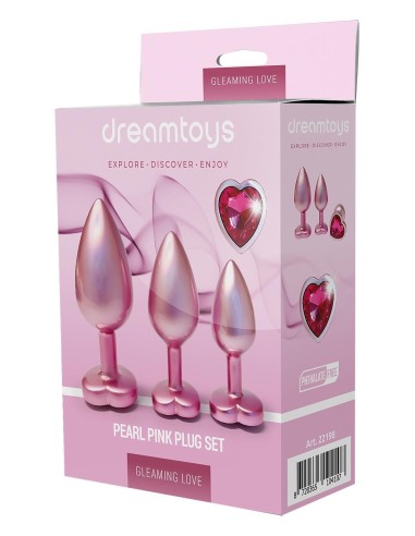 GLEAMING LOVE PEARL PINK PLUG SET