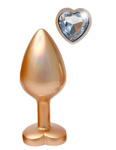 GLEAMING LOVE PEARL GOLD PLUG MEDIUM