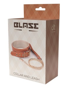 BLAZE ELITE COLLAR AND CHAIN COGNAC VEGA