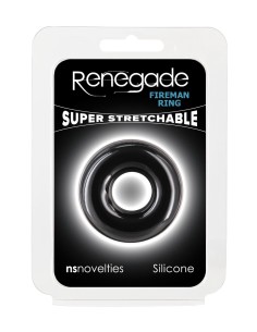 RENEGADE FIREMAN RING SMALL BLACK