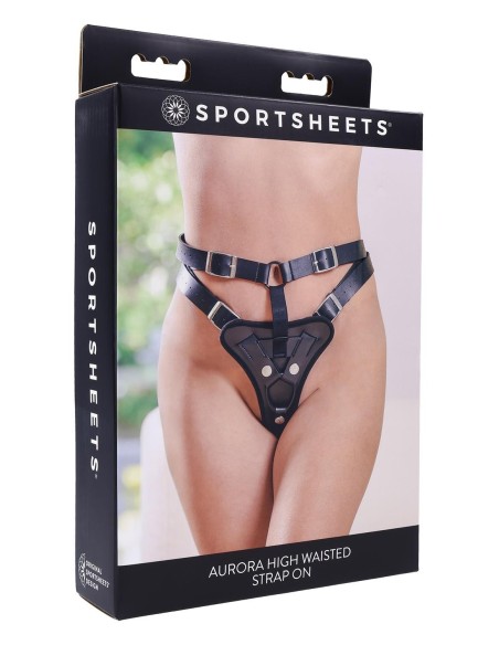 SPORTSHEETS AURORA HIGH WAISTED STRAP ON