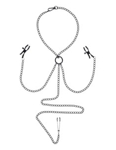 SPORTSHEETS SAFFRON NIPPLE TO CLIT SET 2