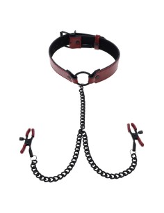 SPORTSHEETS SAFFRON COLLAR WITH NIPPLE C 2