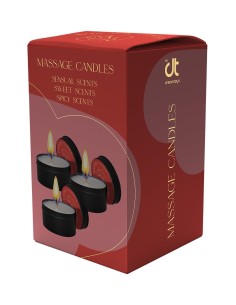AMOUR MASSAGE CANDLE SET OF 3 SCENTS