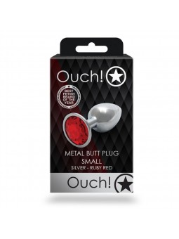 Round Gem Butt Plug - Small