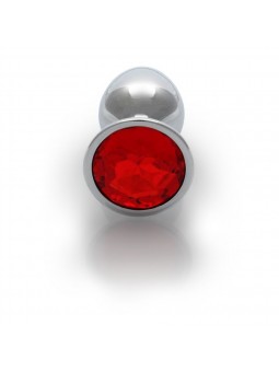 Round Gem Butt Plug - Small
