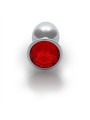 Round Gem Butt Plug - Small