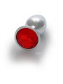 Round Gem Butt Plug - Small