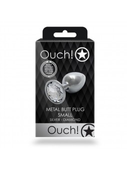 Round Gem Butt Plug - Small