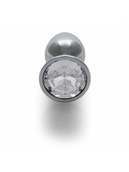 Round Gem Butt Plug - Small