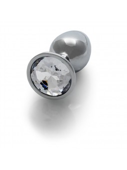 Round Gem Butt Plug - Small