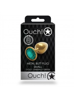 Round Gem Butt Plug - Small